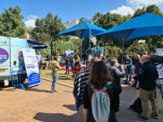 فيديو: انطلاق حملة التطعيم ضد الكورونا في حديقة الاثنين بيافا 